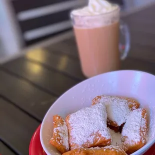 Beignets and Irish Coffee