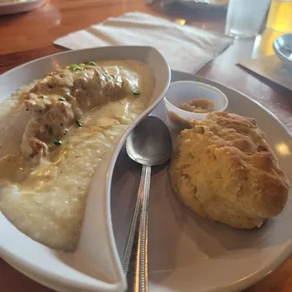 Fried Catfish & Grits