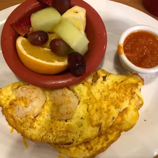 Bayou Shrimp Benedict