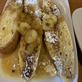 Bananas Foster French Toast