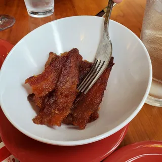 Pig-Candy Bacon Bites Starter