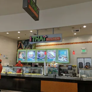 Front of Thai kitchen