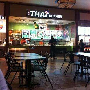 the interior of the restaurant