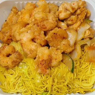 Pick 2 - Spicy Thai Chicken and Bangkok Shrimp