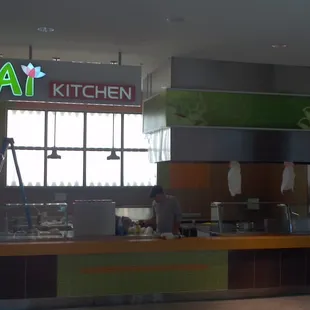 Before they opened. Thats Me. I did a lot of the tile work there.