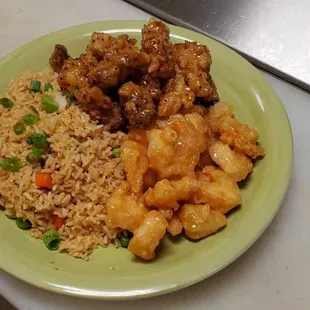 chicken wings and fried chicken, food