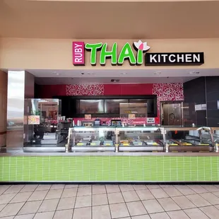 the interior of the restaurant