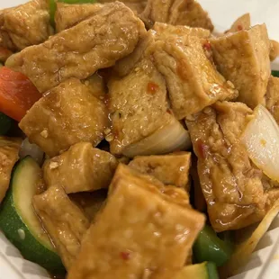Tofu here is fire!!!...I come eat here every time I'm in Milpitas.