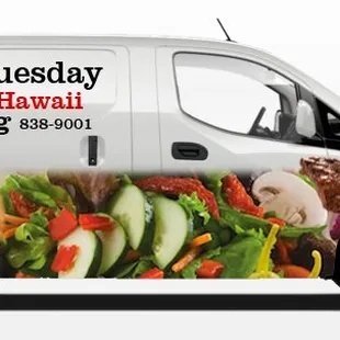 Delivery anywhere on Oahu