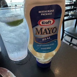 Not Hellman's. Still better than Cains