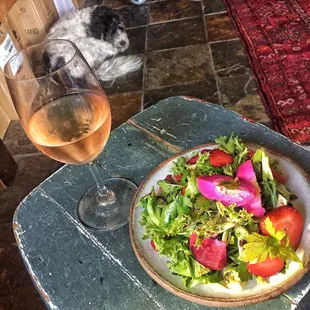 Amazing wine + Salt point pop up + puppies = my kind of place. Totally in love