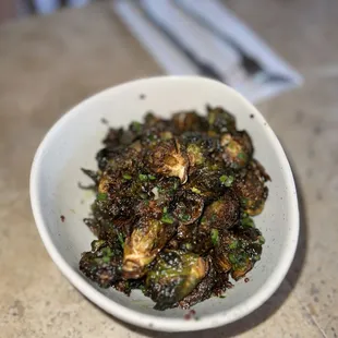 Crispy Brussels Sprouts (~$10)