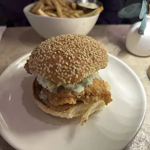 Fried Chicken Burger