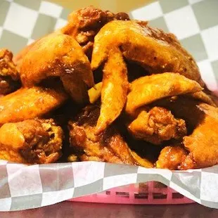 wings are so hot and crispy and goes great with our house-made ranch dressing. Wing night is every Wednesday $1.50 a wing starting at 4pm.