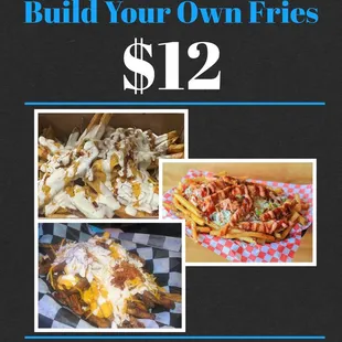 Build your own fries every Friday night.
