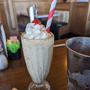 Butterfinger milkshake