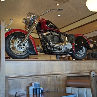 The view from our booth