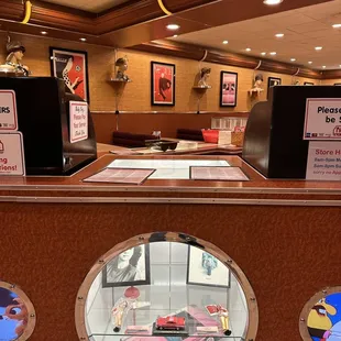 interior, sushi and sashimi