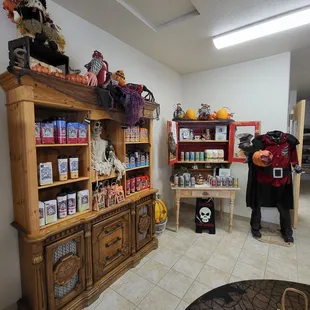 a halloween shop
