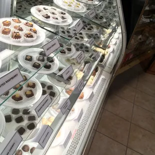 Chocolates available