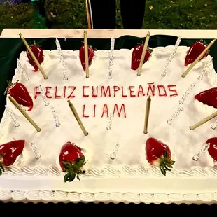 Dulce de leche cake - sooooo delicious! It's the best I've ever had.