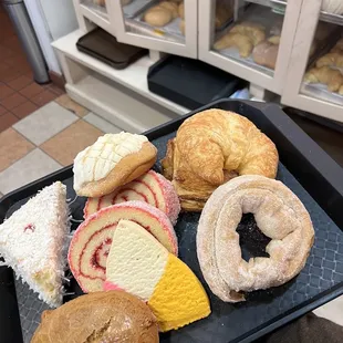 The pan dulce selection was fantastic and everything was fresh and delicious.