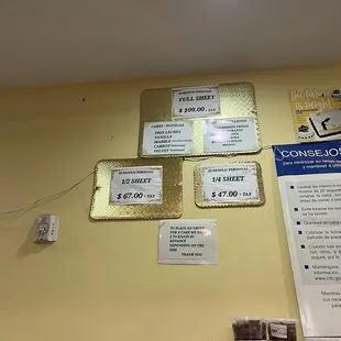 Instruction for Large Cake Orders