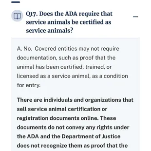 Legal information regarding a situation they put a disabled individual through.