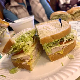 Turkey &amp; provolone on sourdough