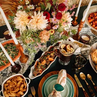 Assorted soul food options available from Ruby's