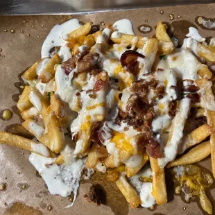 Bacon Cheese Fries