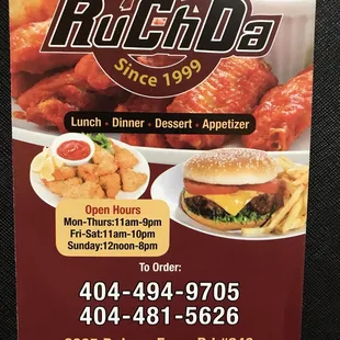 a sign for a restaurant