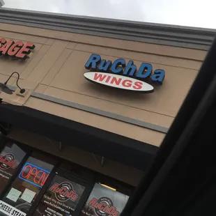 the front of a restaurant
