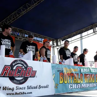 2013 U.S. Amateur Wing Eating Championship sponsored by RuChDa