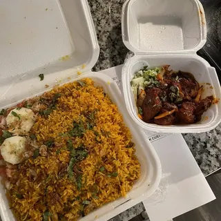 Shrimp Biriyani