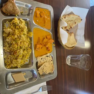 Lunch menu-Chicken Tikka Masala