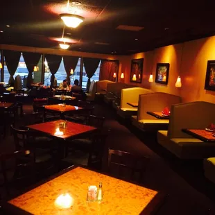 Dinner time at Ruchi Indian cuisine.