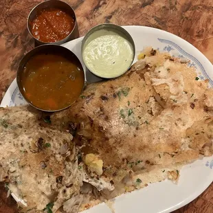 Yum ravva dosa