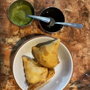 7. Vegetable Samosa