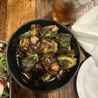 Fried Brussel Sprouts.