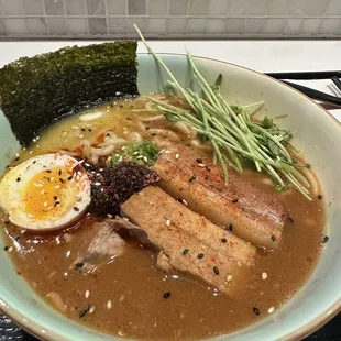 SPICY TORI MISO RAMEN