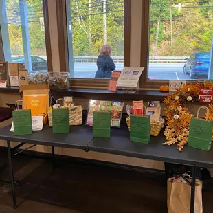 Community raffle table!