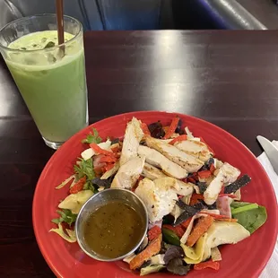 September salad special - Santa Fe chicken. Delicious!