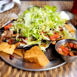 Ruckus nachos with brisket