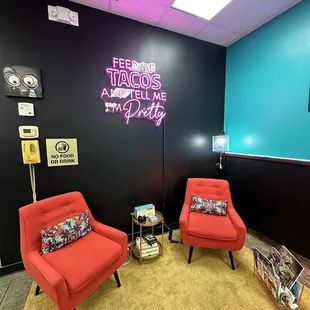 Cute little chill spot inside