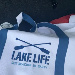 Cute lake life bag I bought