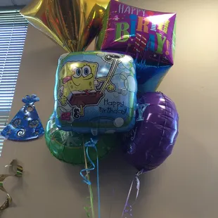 Balloon bouquet! Lasted over a week!