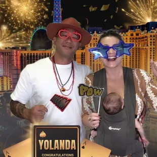 Give your guests a truly unique and totally fun experience with our Photo Booth Services featuring custom-designed virtual backgrounds!