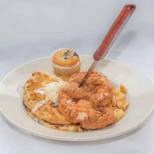 Chicken &amp; Waffle
