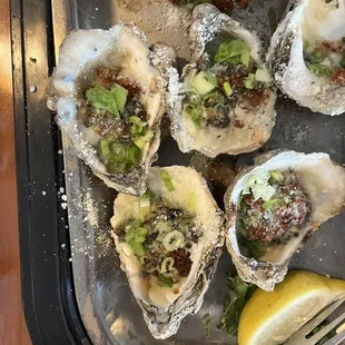 Oysters Rockefeller